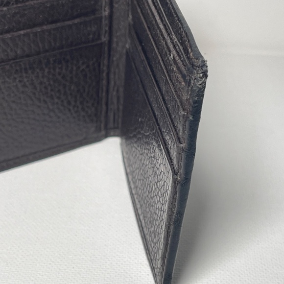 Gucci Brown Leather Wallet Bi-Fold Mens Wallet - Picture 8 of 17
